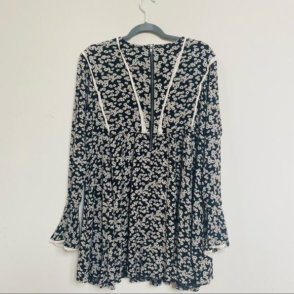 FREE PEOPLE | Boho Like You Best Mini Dress Small - Picture 3 of 13